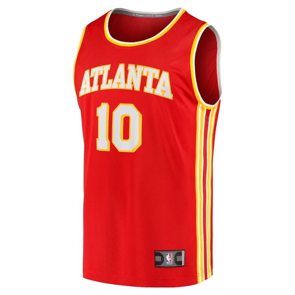 Zaccharie Risacher Atlanta Hawks Fashion7 2024 NBA Draft Fast Break Player Jersey - Icon Edition