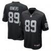 Brock Bowers Las Vegas Raiders Nike Youth Game Jersey - Black - Front View