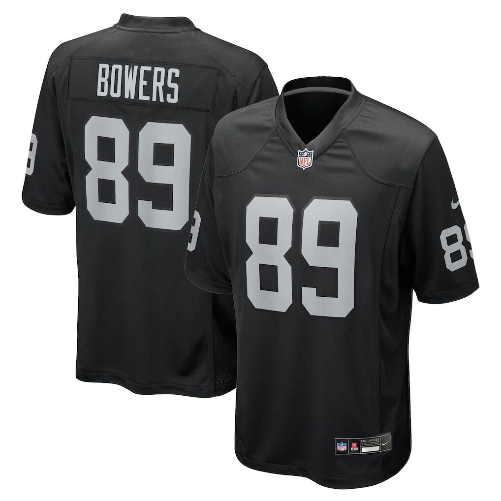 Brock Bowers Las Vegas Raiders Nike Youth Game Jersey