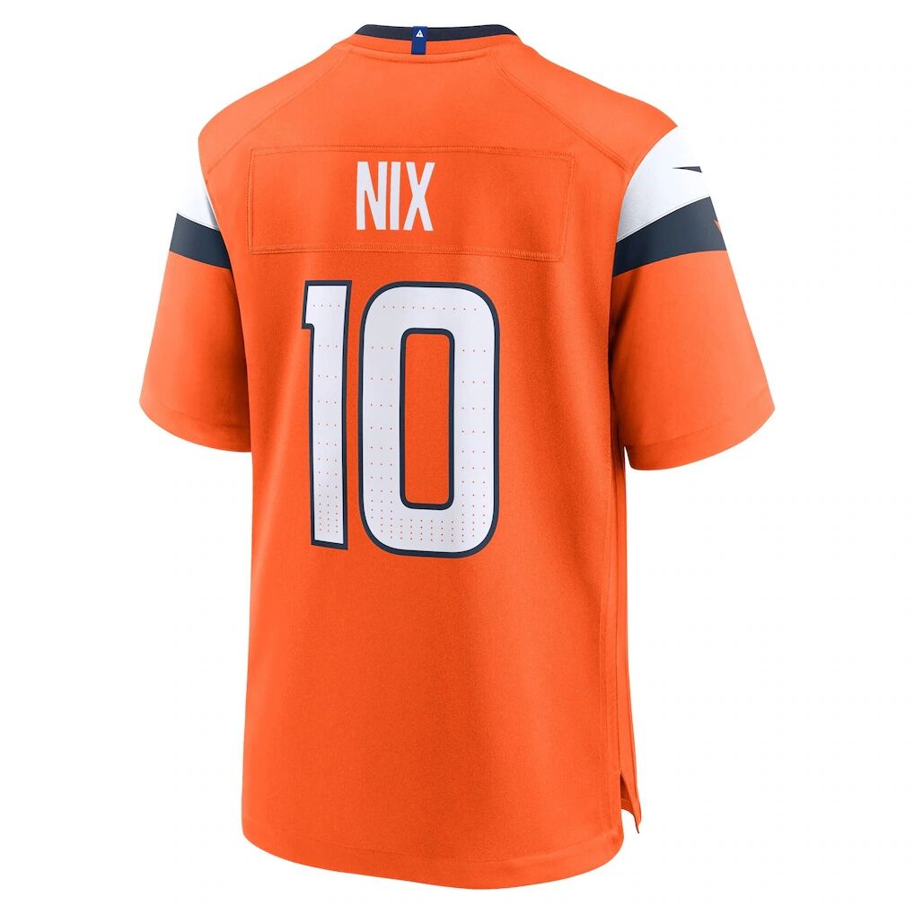 Bo Nix Denver Broncos Nike Youth Game Jersey