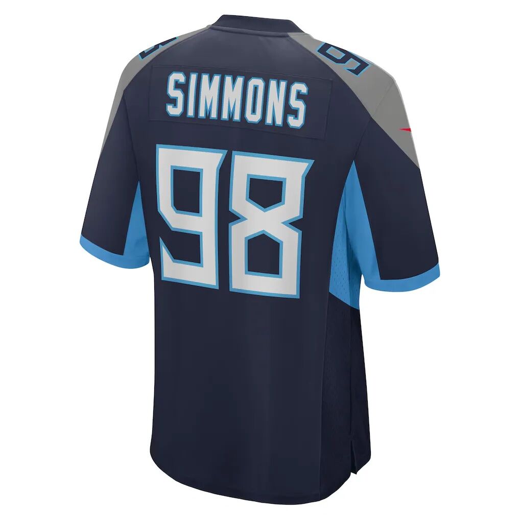 Jeffery Simmons Tennessee Titans Nike Youth Game Jersey