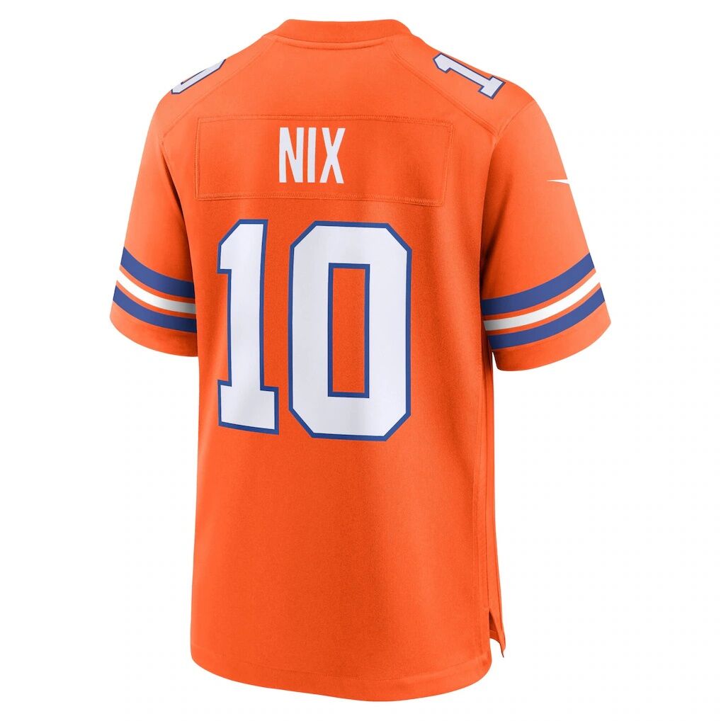 Bo Nix Denver Broncos Nike Youth Game Jersey