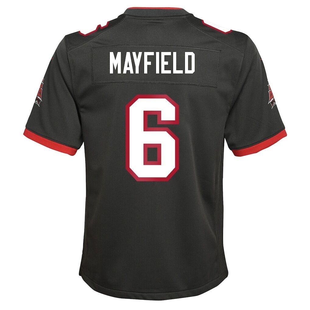 Baker Mayfield Tampa Bay Buccaneers Nike Youth Game Jersey - Pewter
