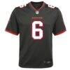 Baker Mayfield Tampa Bay Buccaneers Nike Youth Game Jersey - Pewter - Side View