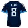 Will Levis Tennessee Titans Nike Preschool Game Jersey - Navy - Detail View
