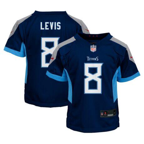 Will Levis Tennessee Titans Nike Preschool Game Jersey - Navy - Front View