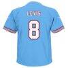 Will Levis Tennessee Titans Nike Toddler Alternate Oilers Throwback Game Jersey - Light Blue - Detail View