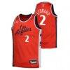 Kawhi Leonard LA Clippers Jordan Brand Youth Swingman Jersey - Red - Front View