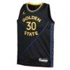 Stephen Curry Golden State Warriors Jordan Brand Youth Swingman Jersey - Navy - Back View