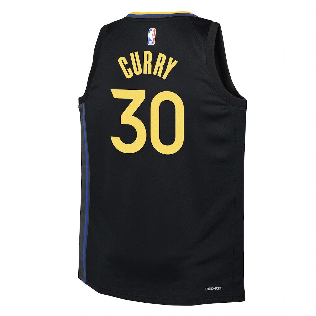 Stephen Curry Golden State Warriors Jordan Brand Youth Swingman Jersey - Statement Edition
