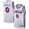 Tyrese Maxey Philadelphia 76ers Nike Youth Association Swingman Jersey - White - Front View