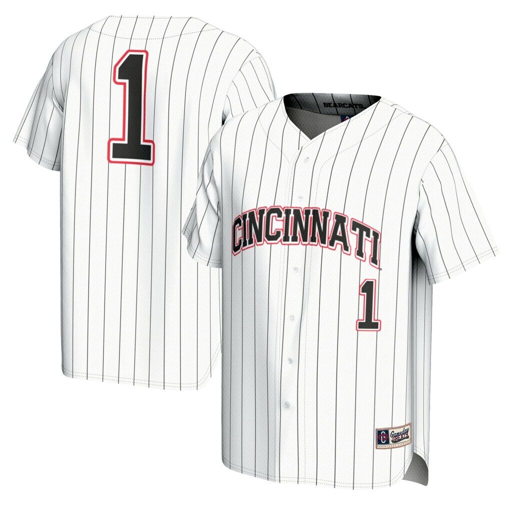#1 Cincinnati Bearcats GameDay Greats Youth Lightweight Baseball Fashion Jersey