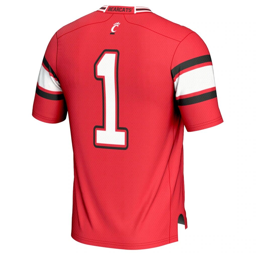 #1 Cincinnati Bearcats GameDay Greats Unisex Lightweight Football Fashion Jersey