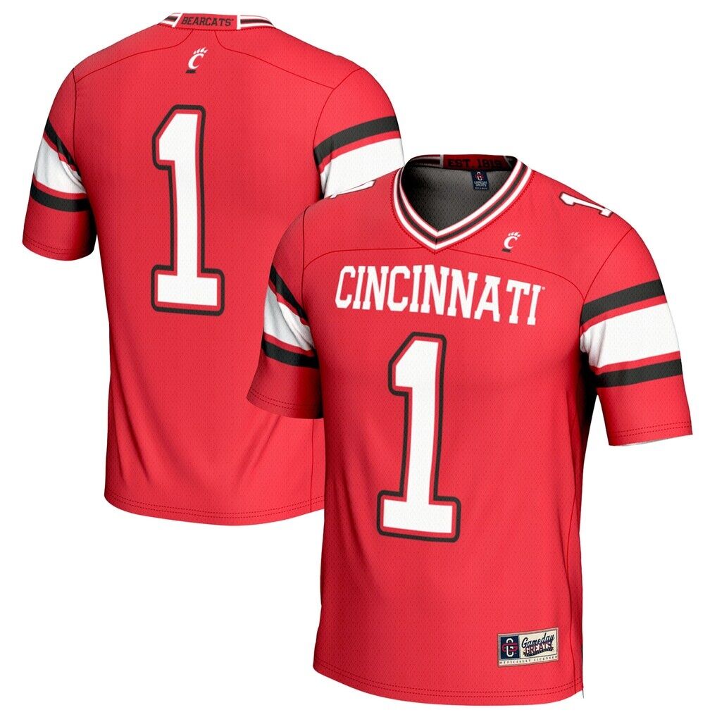#1 Cincinnati Bearcats GameDay Greats Youth Lightweight Football Fashion Jersey