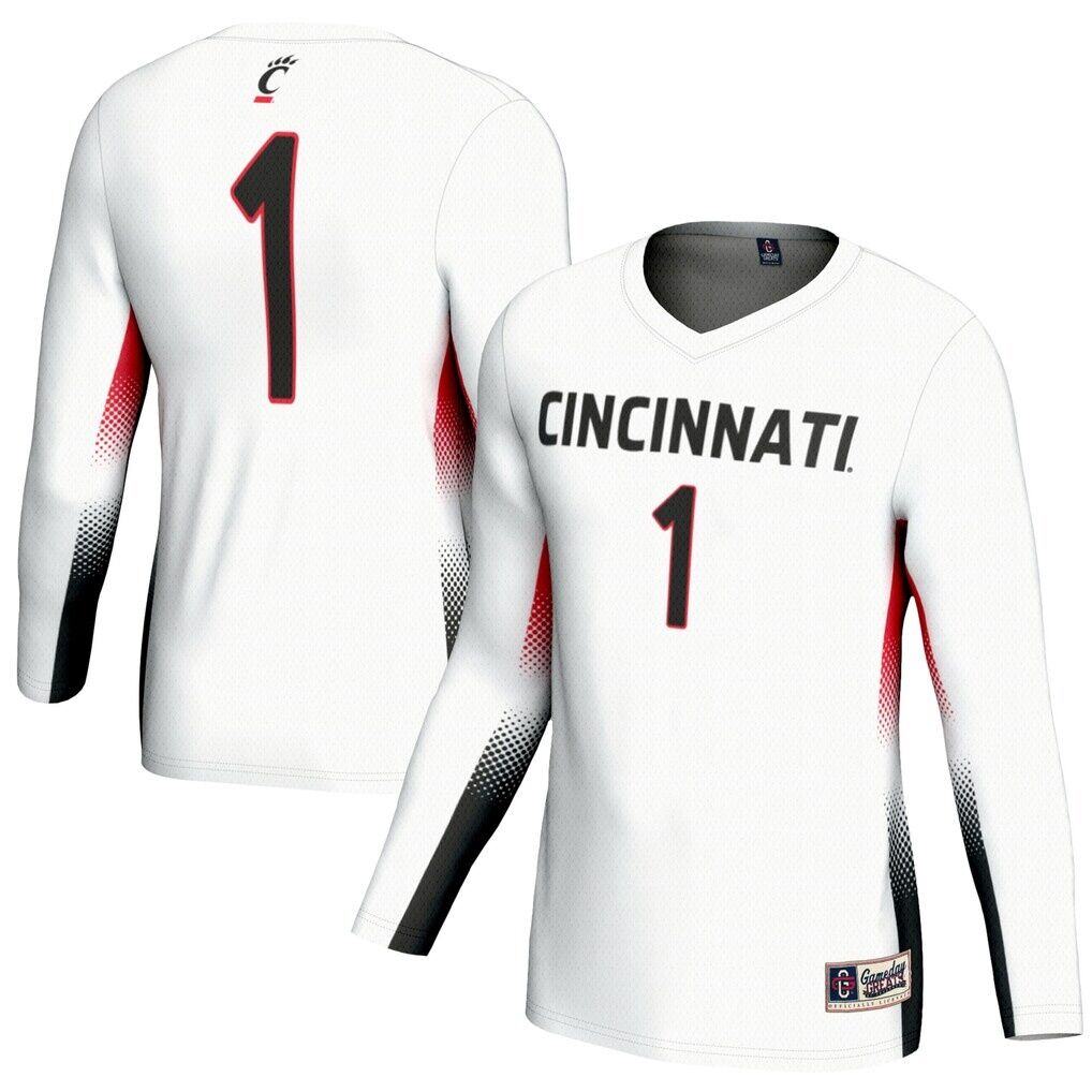#1 Cincinnati Bearcats GameDay Greats Unisex Lightweight Women's Volleyball Fashion Jersey
