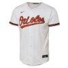 Adley Rutschman Baltimore Orioles Nike Youth Home Replica Player Jersey - White - Side View