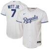 Bobby Witt Jr. Kansas City Royals Nike Youth Home Replica Player Jersey - White - Front View