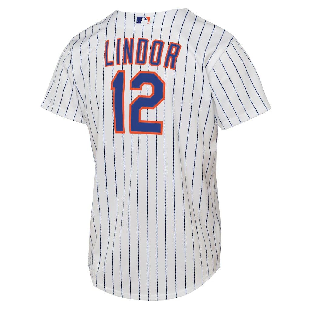 Francisco Lindor New York Mets Nike Youth Home Replica Player Jersey