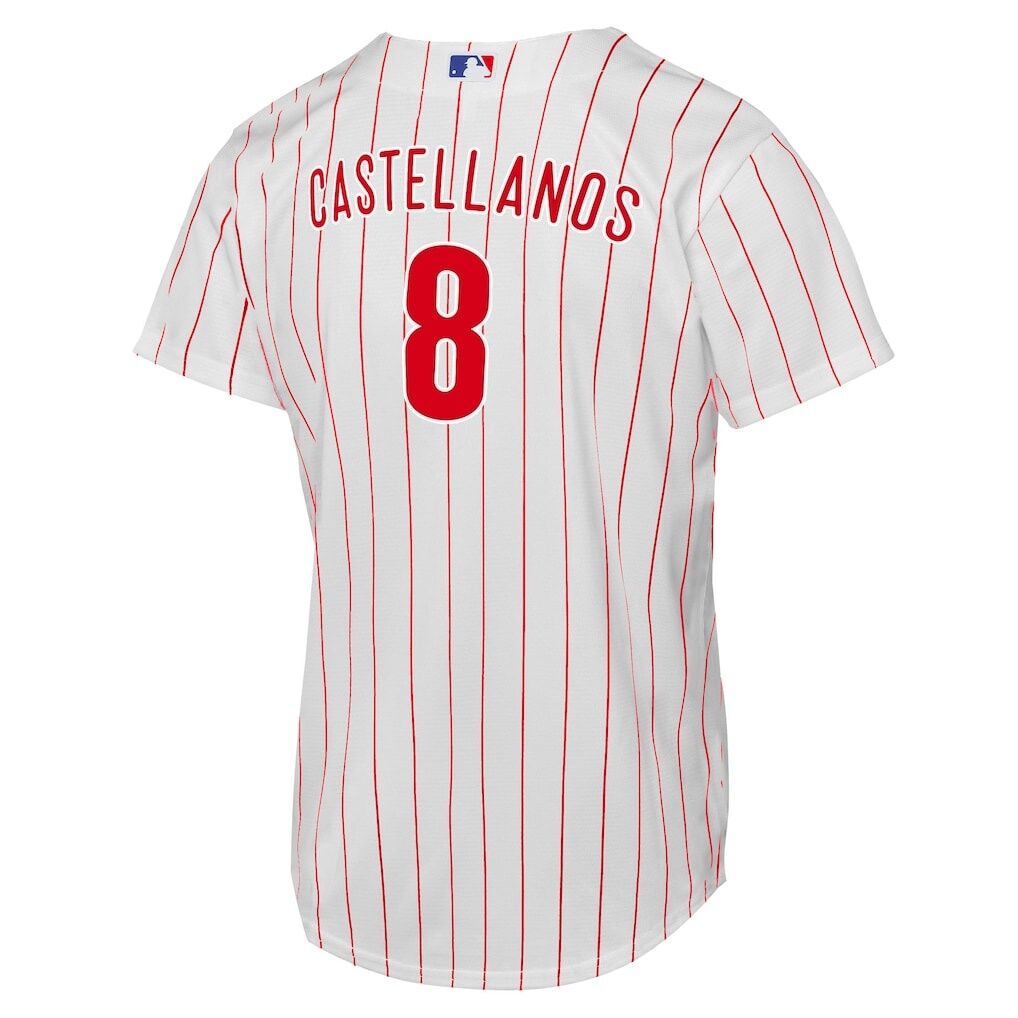 Nick Castellanos Philadelphia Phillies Nike Youth Home Replica Player Jersey