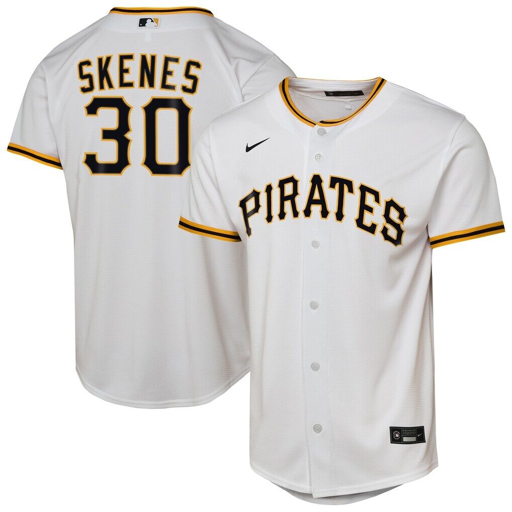 Paul Skenes Pittsburgh Pirates Nike Youth Home Replica Player Jersey