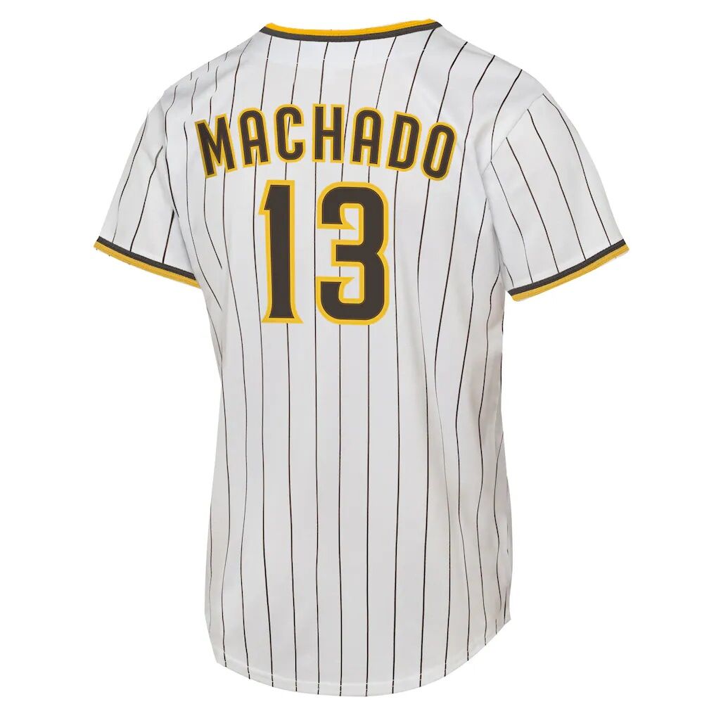 Manny Machado San Diego Padres Nike Youth Home Replica Player Jersey