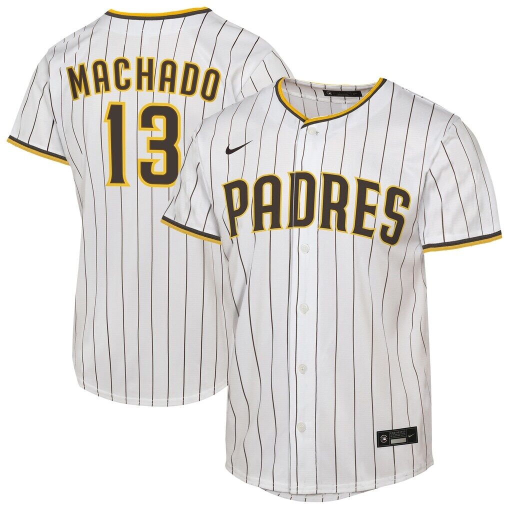 Manny Machado San Diego Padres Nike Youth Home Replica Player Jersey