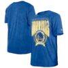 Golden State Warriors New Era Throwback Vintage Boxy Mineral Wash T-Shirt - - Front View
