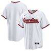 Cleveland Guardians Nike Home Replica Jersey - White - Front View