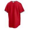 Cleveland Guardians Nike Alternate 2 Replica Jersey - Red - Alt1