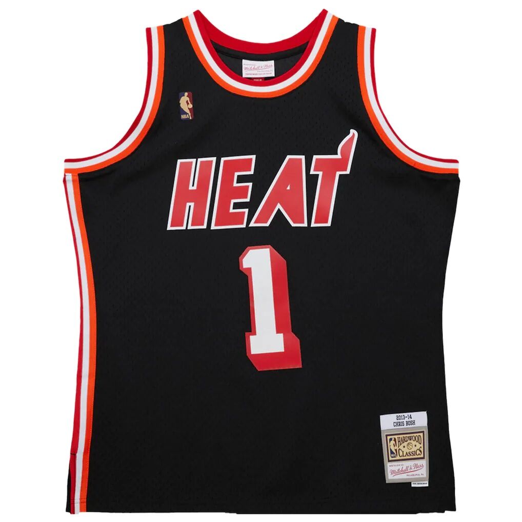 Chris Bosh Miami Heat Mitchell & Ness 2013/14 Hardwood Classics Swingman Jersey