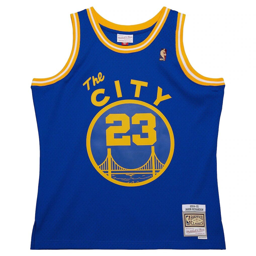 Jason Richardson Golden State Warriors Mitchell & Ness 2004/05 Hardwood Classics Swingman Jersey – Royal
