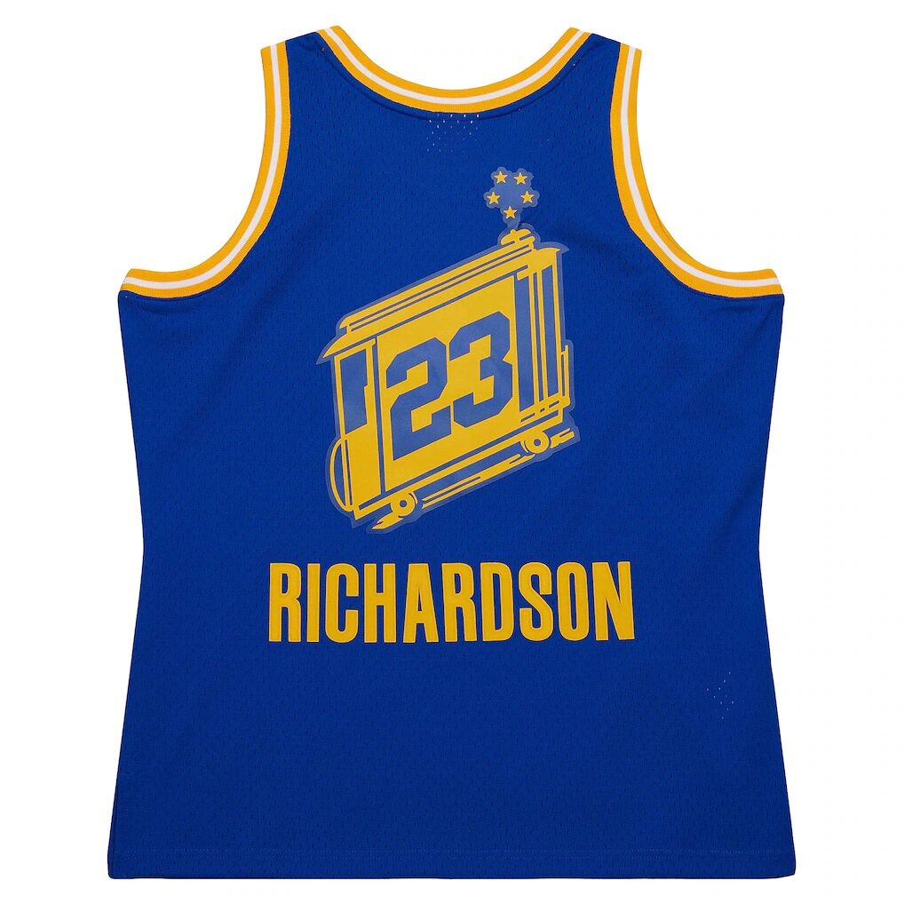 Jason Richardson Golden State Warriors Mitchell & Ness 2004/05 Hardwood Classics Swingman Jersey - Royal