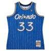 Grant Hill Orlando Magic Mitchell & Ness 2004/05 Hardwood Classics Swingman Jersey - Blue - Side View