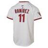 José Ramírez Cleveland Guardians Nike Youth Home Limited Player Jersey - White - Front View