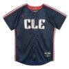 Cleveland Guardians Nike Preschool City Connect Jersey - Navy - Side View