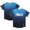 Philadelphia Phillies Nike Preschool City Connect Jersey - Blue - Front View