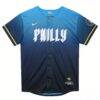 Philadelphia Phillies Nike Preschool City Connect Jersey - Blue - Side View