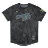 Tampa Bay Rays Nike Preschool City Connect Jersey - Black - Side View