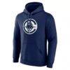 LA Clippers Primary Logo Pullover Hoodie - Navy - Back View