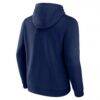 LA Clippers Primary Logo Pullover Hoodie - Navy - Side View