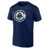 LA Clippers Primary Logo T-Shirt - Navy - Back View