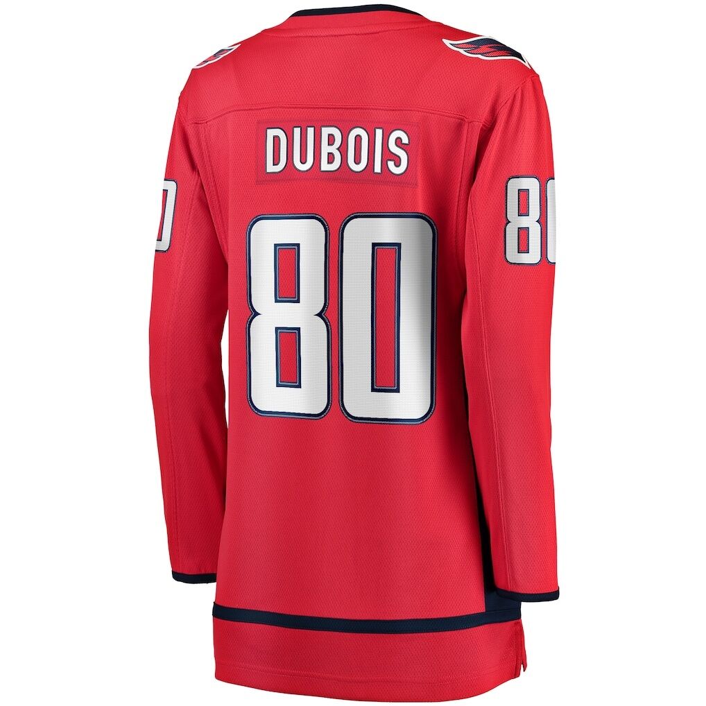 Pierre-Luc Dubois Washington Capitals Fashion7 Women's Home Premier Breakaway Player Jersey