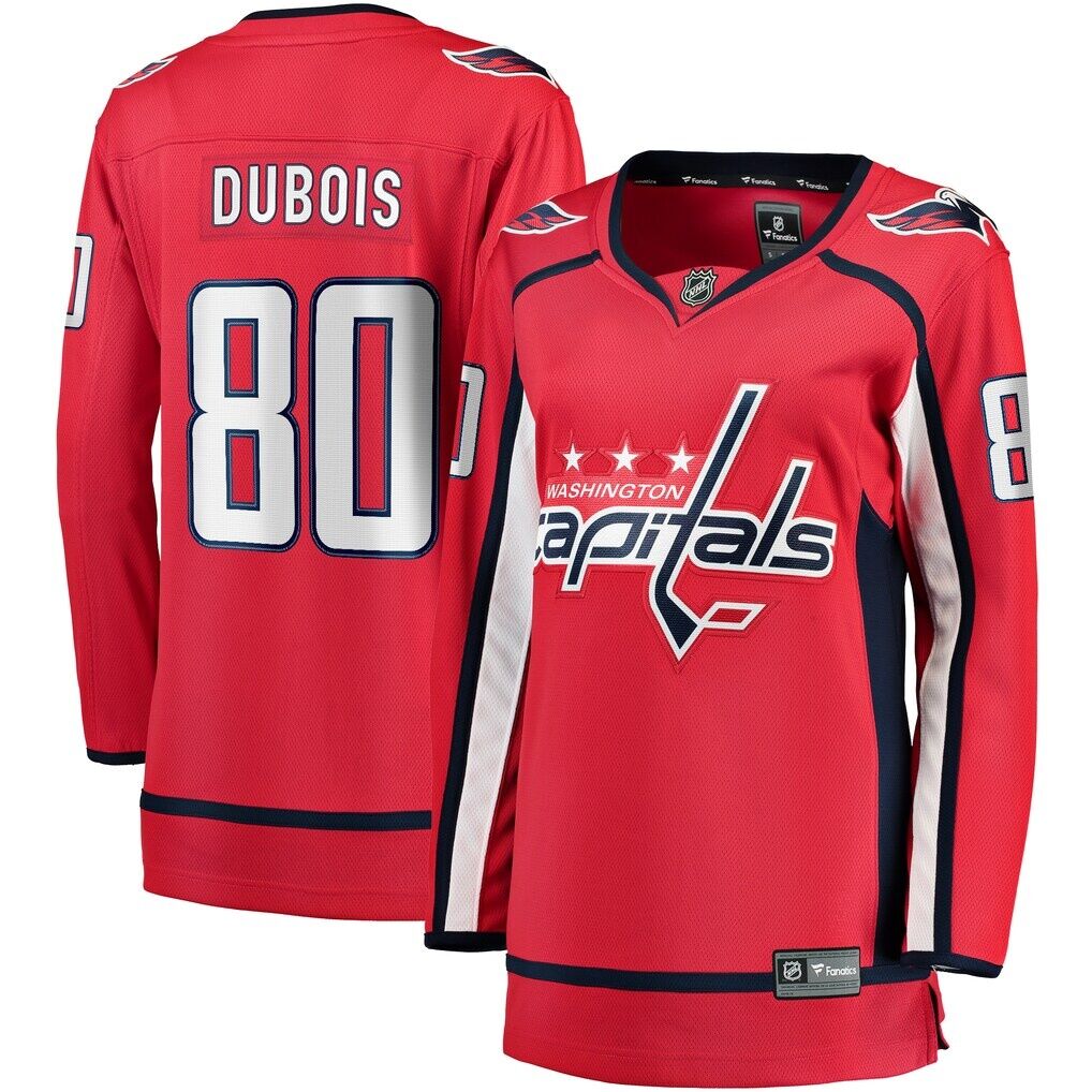 Pierre-Luc Dubois Washington Capitals Fashion7 Women's Home Premier Breakaway Player Jersey