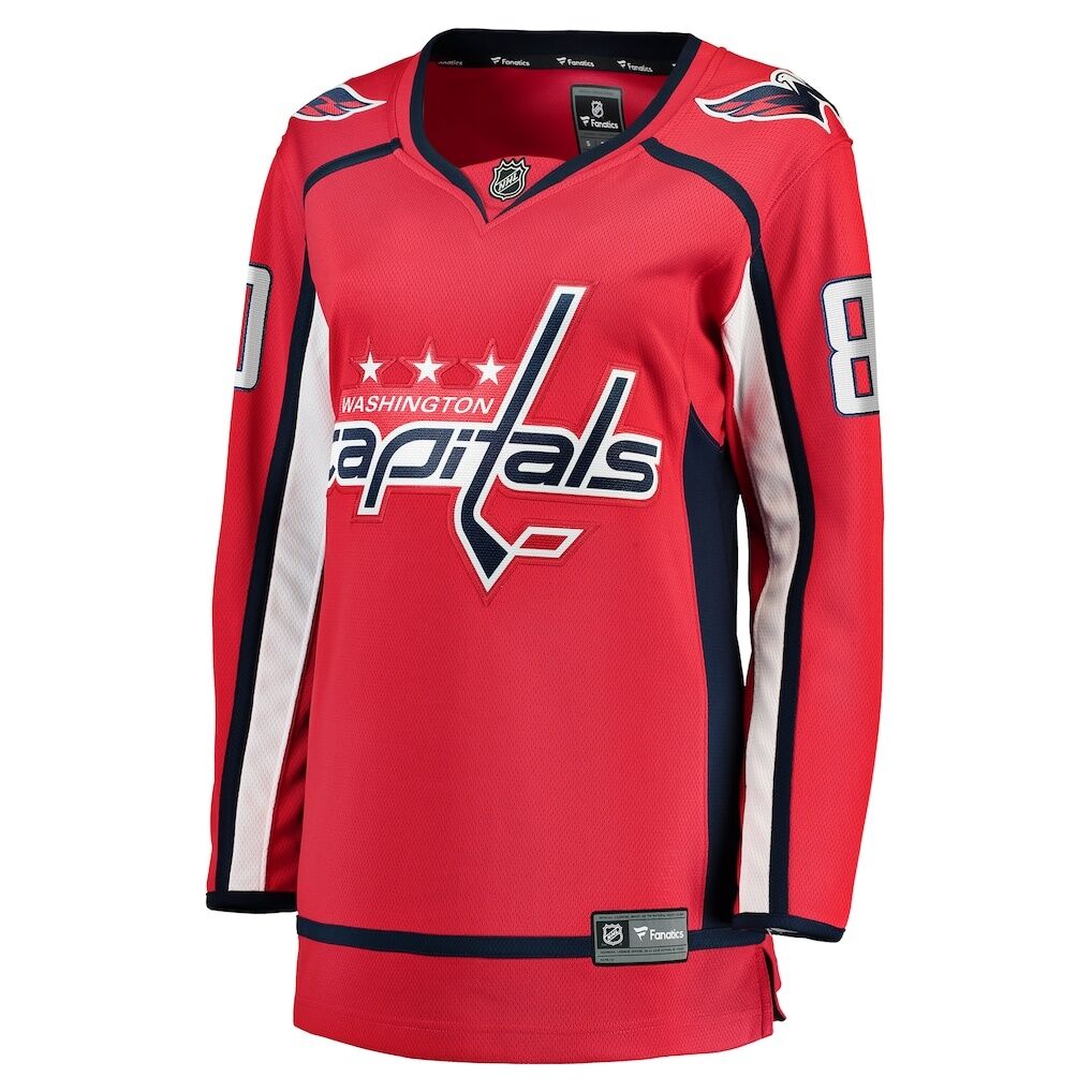 Pierre-Luc Dubois Washington Capitals Fashion7 Women's Home Premier Breakaway Player Jersey