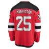 Jacob Markstrom New Jersey Devils Fashion7 Home Premier Breakaway Player Jersey - Red - Detail View