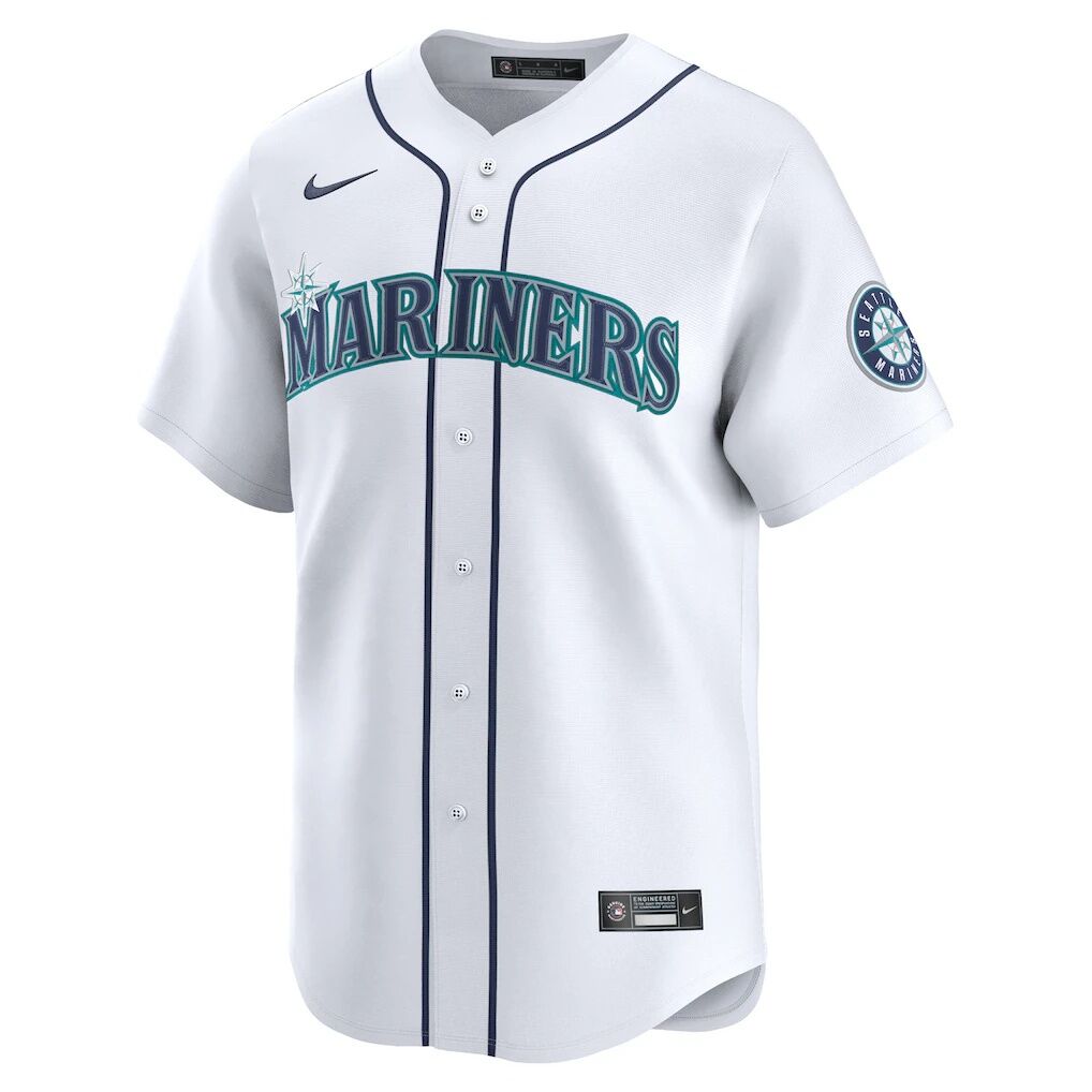 Cal Raleigh Seattle Mariners Nike Home Limited Player Jersey