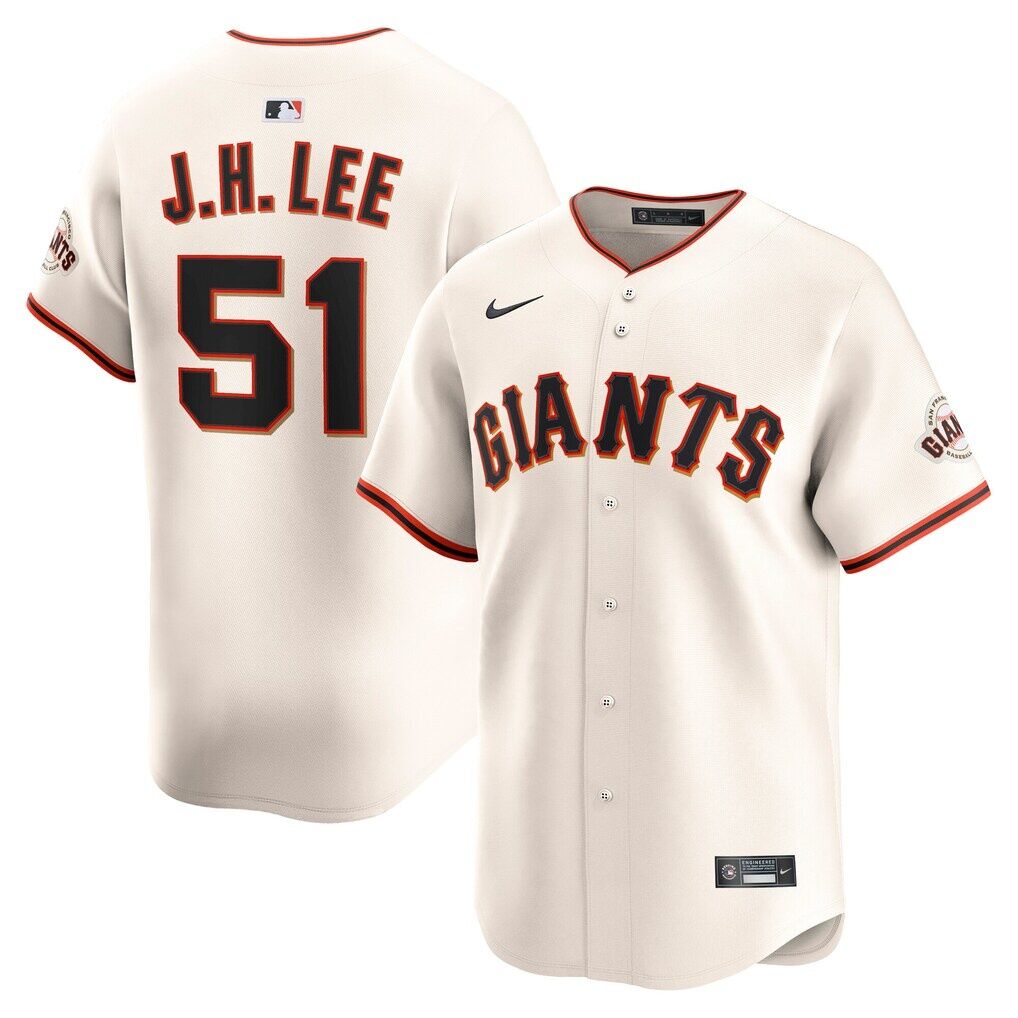 Jung Hoo Lee San Francisco Giants Nike Home Limited Player Jersey
