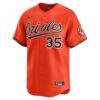 Adley Rutschman Baltimore Orioles Nike 2nd Alternate Limited Player Jersey - Orange - Alt1