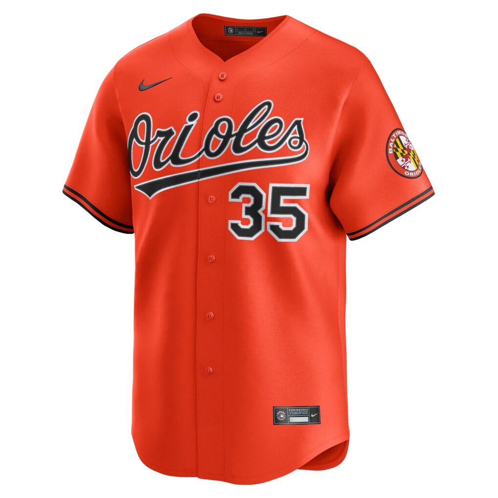 Adley Rutschman Baltimore Orioles Nike 2nd Alternate Limited Player Jersey