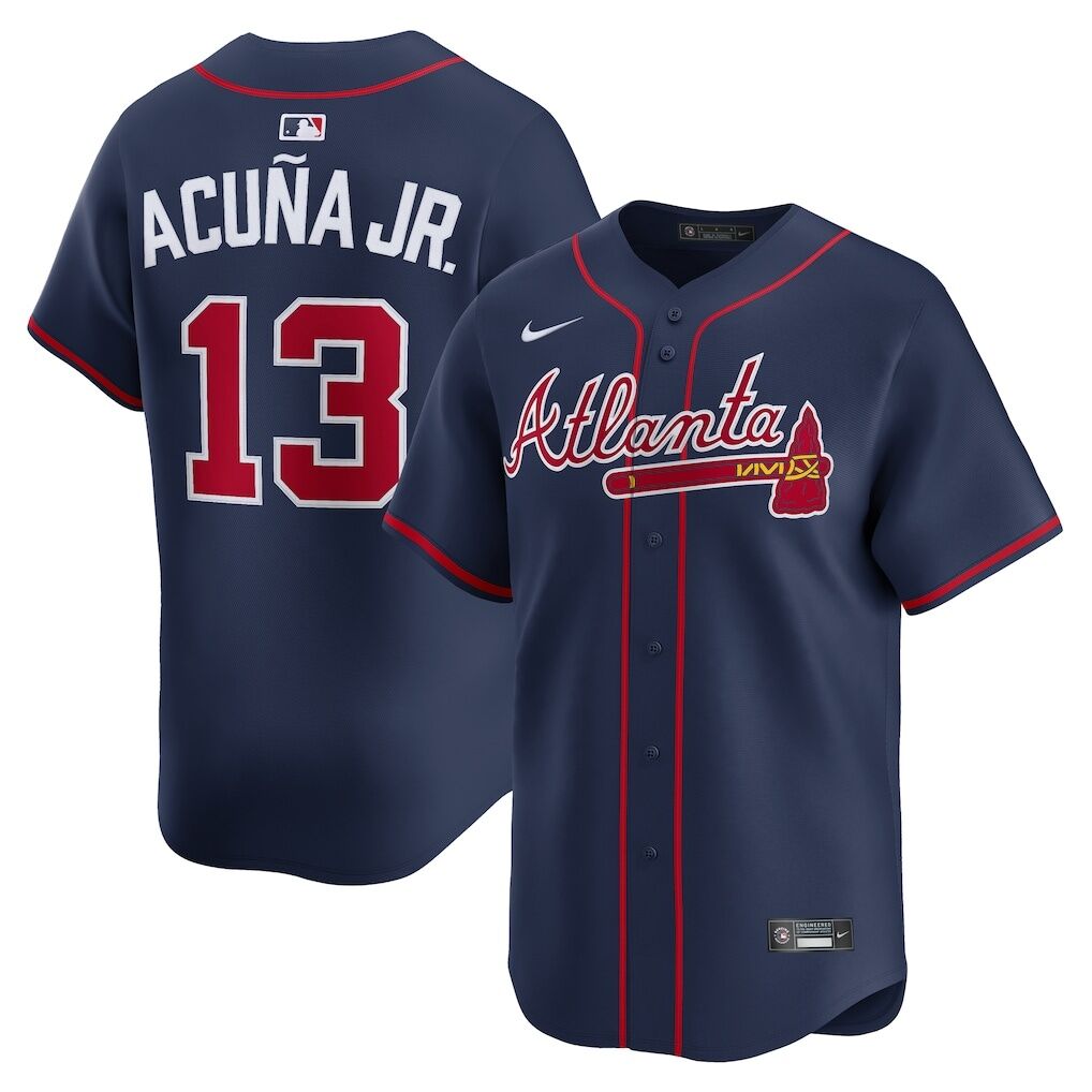 Ronald Acuña Jr. Atlanta Braves Nike Alternate Limited Jersey